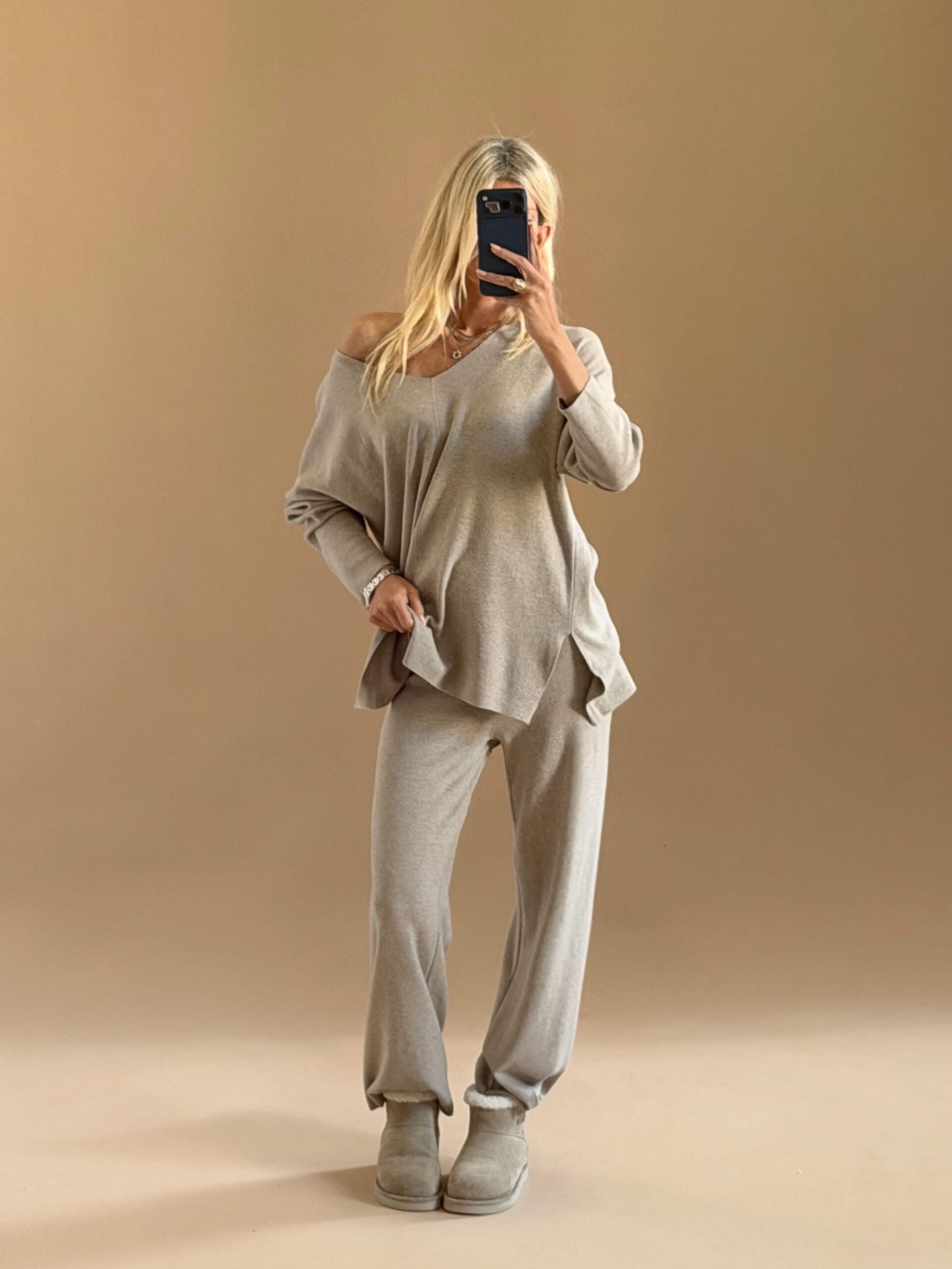 IMG_5346 Effortless Flow Knit Set – Oatmeal - Image 1